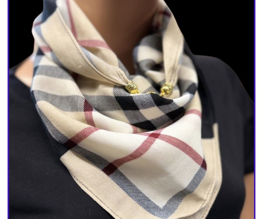 Chustka z magnesem wiskoza 70cm na 70cm