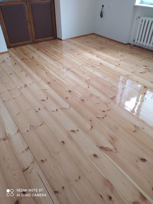 Cyklinowanie. Renowacja podłóg, schodów. Całe Pomorskie