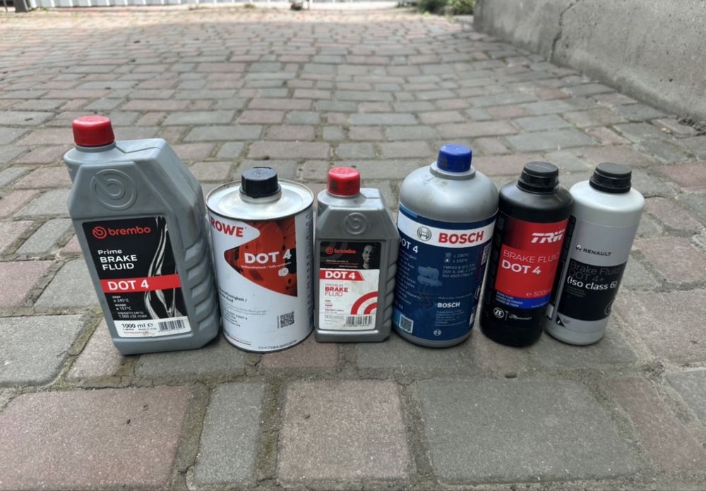 Тормозная жидкость, очиститель тормозов