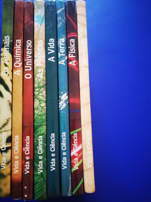 Livros colecção Vida e Ciência