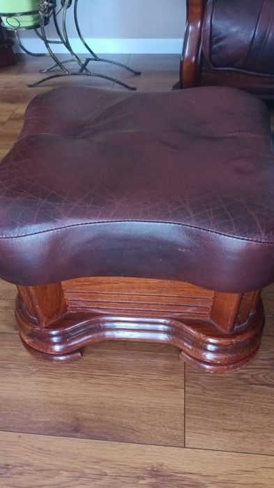 Komplet wypoczynkowy WANAT skóra