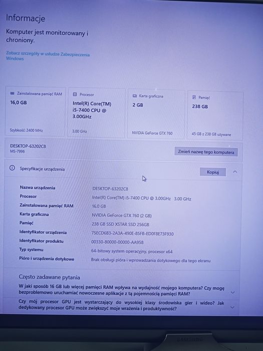Komputerek i5 GTX