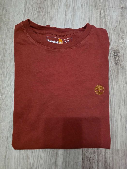Koszulka timberland M pomaranczowa super stan