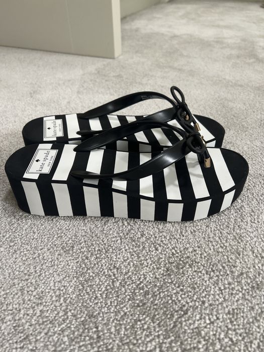 Kate Spade klapki na koturnie nowe r.38