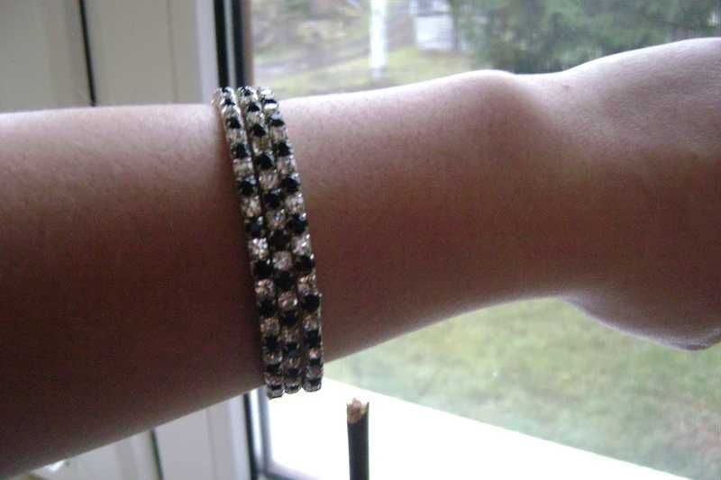 Bransoletka w cekiny