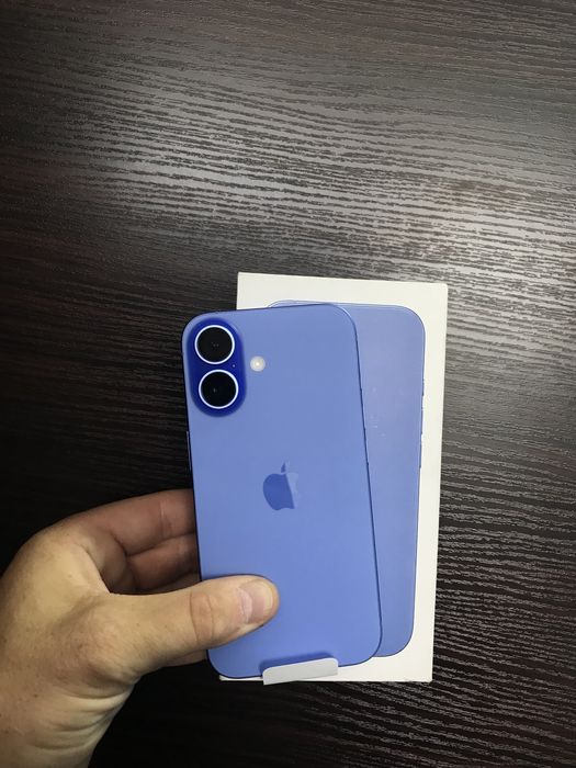 Apple iphone 16 128Gb Ultramarine (Blue) Физ сим New