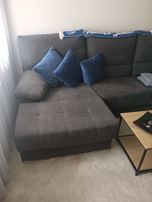 Sofá de sala em forma em L