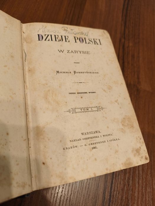 Książka - Dzieje Polski