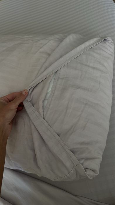 Комплект постільної білизни страйп сатин