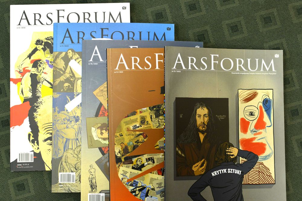 Czasopismo periodyk Ars Forum pięć numerów