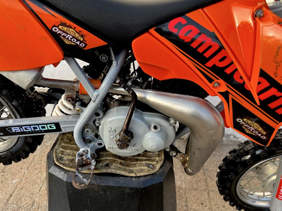 Ktm 50sx ————- nao matriculada!