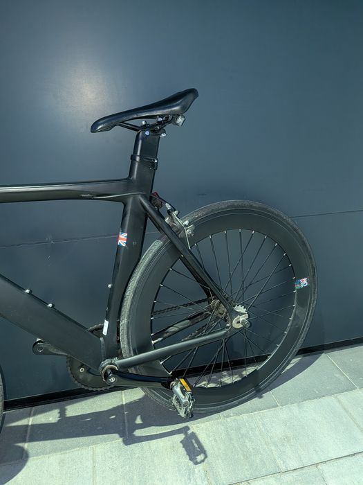 Rower Single Speed / Fixie NOLOGO "X" – czarny, rama 59 cm