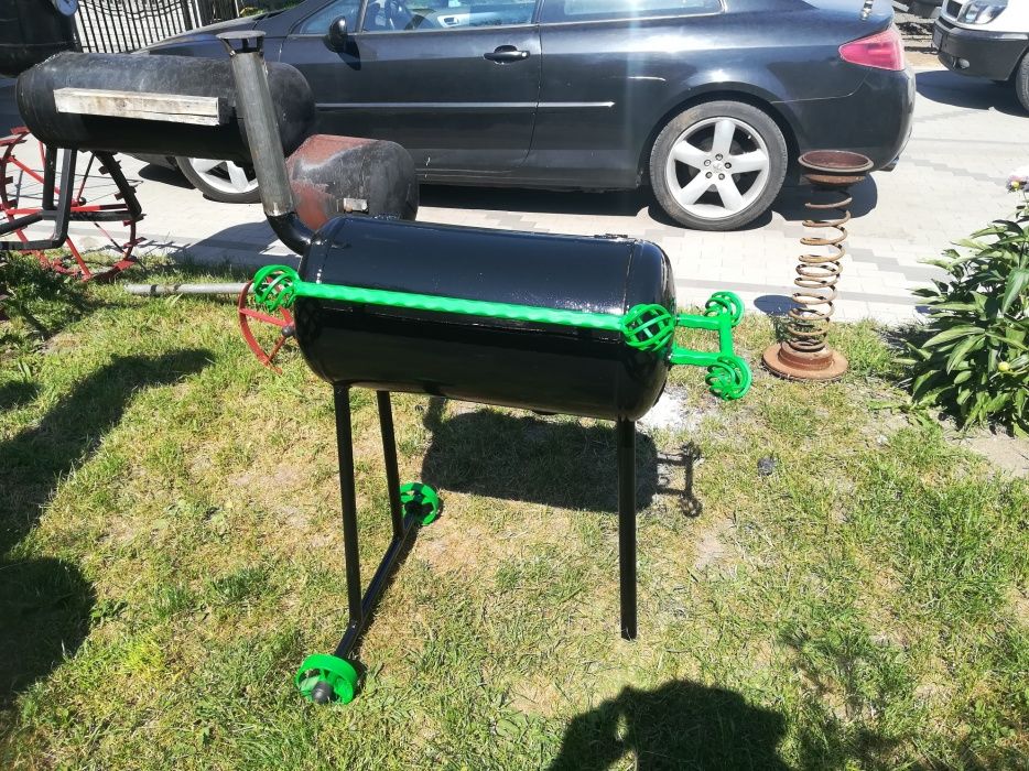 Grill lokomotywa wędzarnia grilowędzarnia