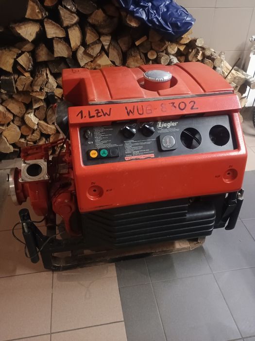 Motopompa strażacka ziegler silnik hirth