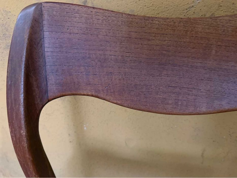 Krzesło teak DANISH DESIGN Niels O. Moller Mid Century Vintage