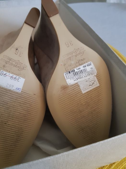 Nowe, półbuty, beż. Gino Rossi. 36 F