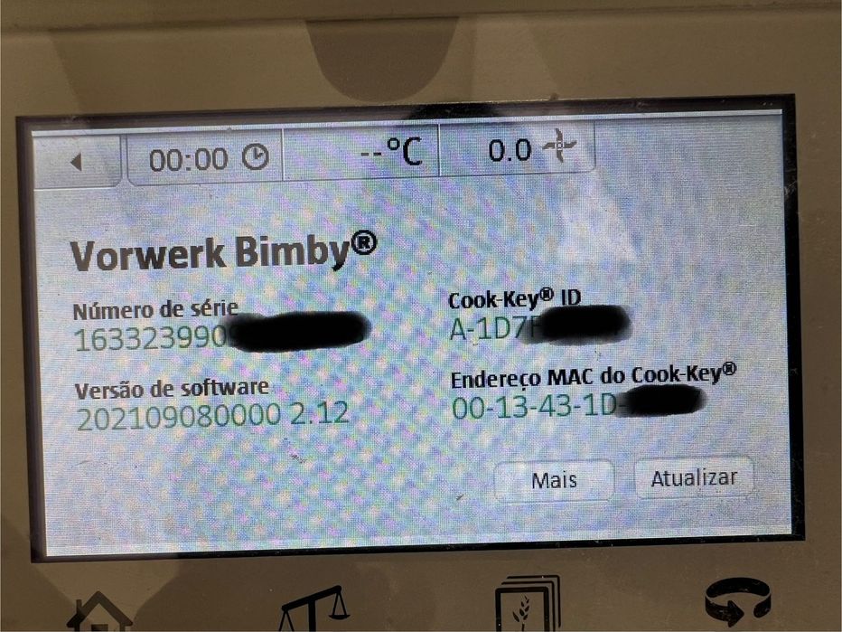 Bimby TM5 com Cook-Key e acessórios completos