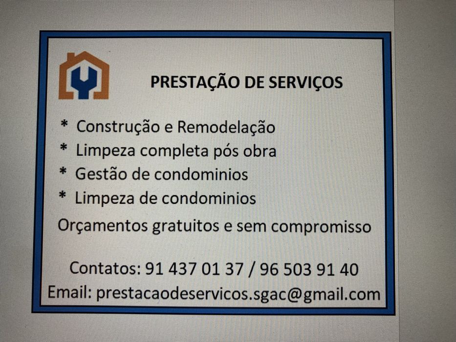 Prestação de serviços