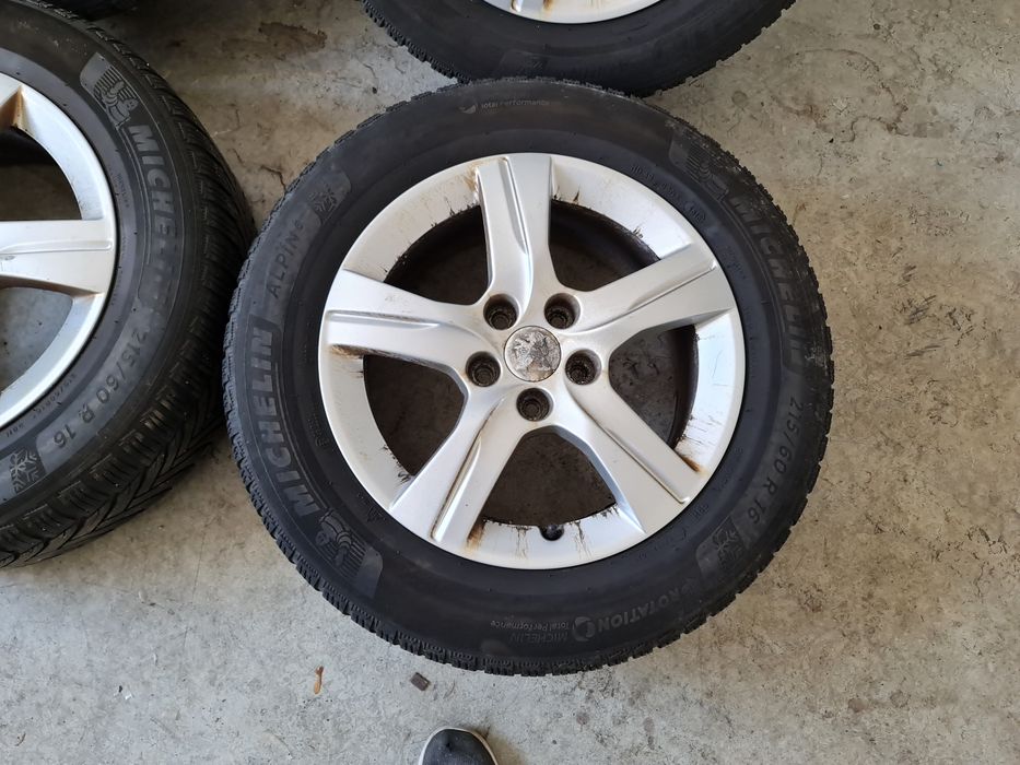 Оригінальні колеса диски Peugeot 508 R16 зимова резина
