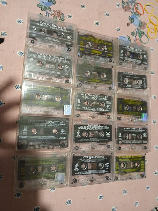 Kasety magnetofonowe snakes music rave Power eurodance