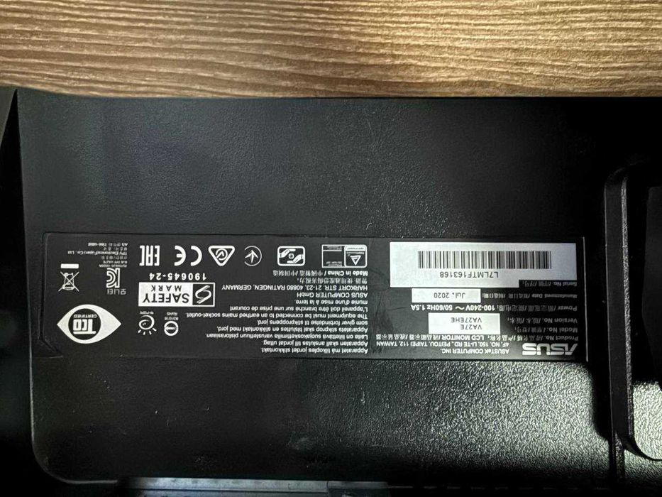 Монитор 27" ASUS VA279H под ремонт или на запчасти