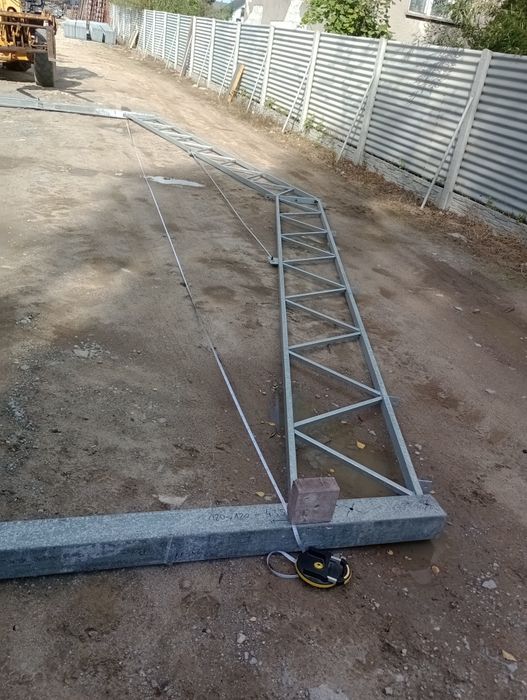 Konstrukcja stalowa hali 12m x 20m-4.5m, komplet elementów.