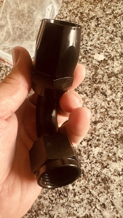 2X Adaptador Tubagem Radiadores Óleo Gasóleo Universal – 90º graus