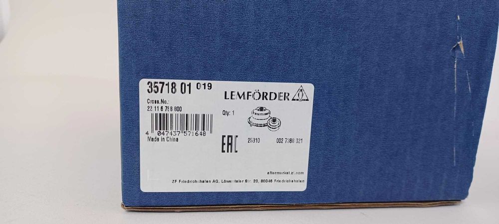 Nowa poduszka silnika LEMFÖRDER 35718 01 (prawa) – BMW E90, E87, X1