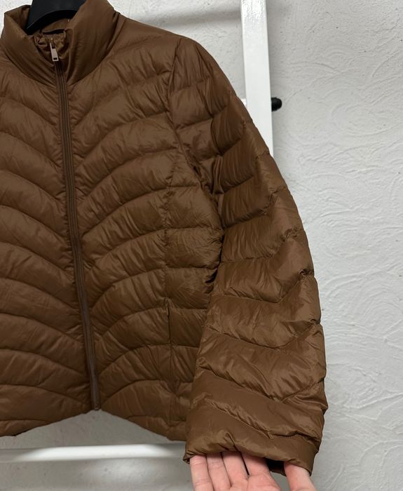 Микро пуховик ХЛ размер базовая курточка Uniqlo пуффер