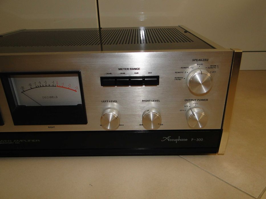 Najwyższej Klasy Wzmacniacz Stereo ACCUPHASE P-300.Ideał.Mega Okazja