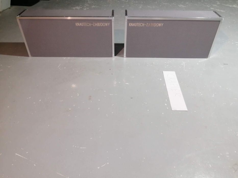 zabudowa nadkoli vw Crafter nowy model skrzynki okute aluminium