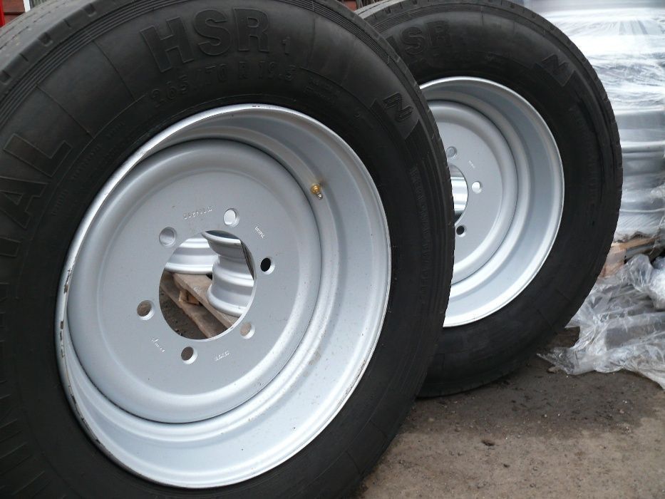 FELGI 7,50-19,5 6 otworów D47 KACZKA pod 265/70R19,5 285 - 450 netto