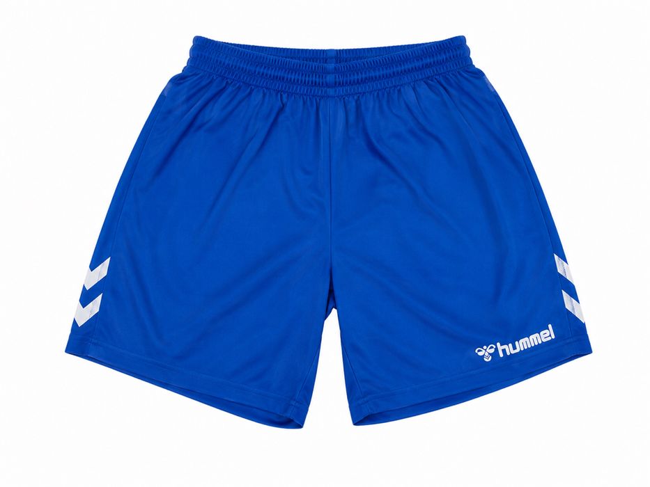 Nowe spodenki szorty męskie Hummel L Hml Elite Poly Shorts True Blue sezon 2022-2023