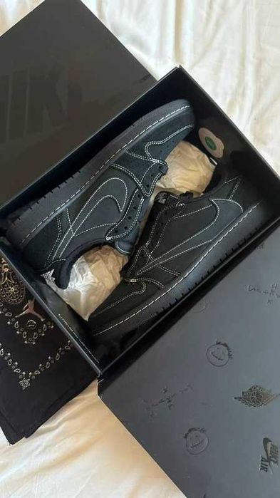 Jordan 1 Retro Black Phantom R.37.5