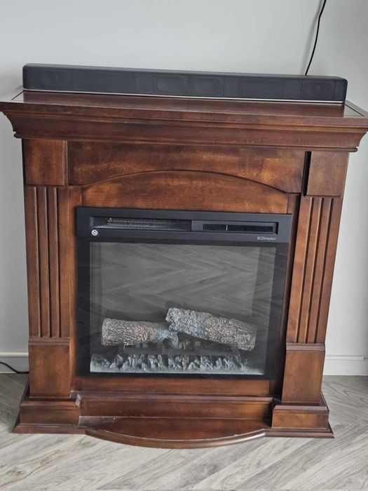 Kominek elektryczny Dimplex Campana orzech