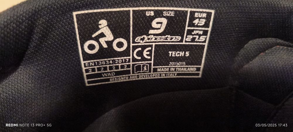 Botas alpinestars motocross