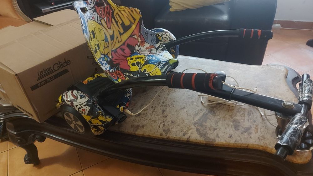 Hoverboard UrbanGlide + Cart/Kart Pilot (Street Art / Graffiti)