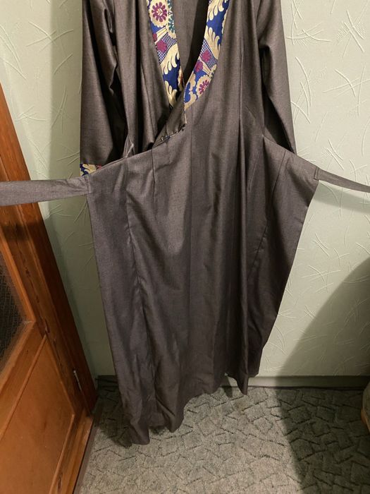 Сукня-кімоно з утепленої тканини