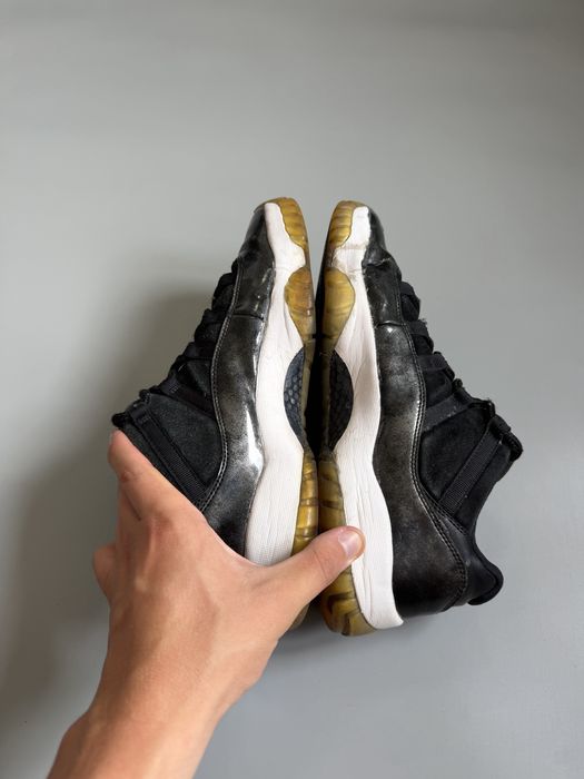 Air Jordan 11 Retro Low Black 45(29cm) Og 4 13
