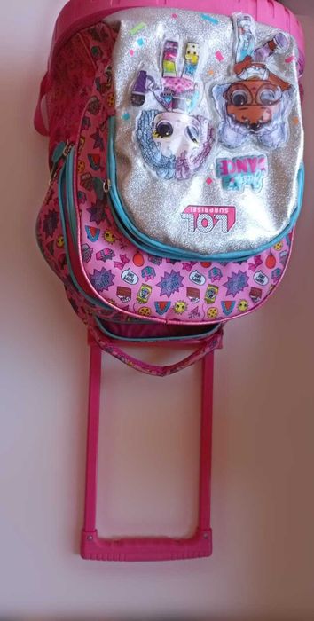 Mochila trolley L.O.L. Surprise! com rodas – menina