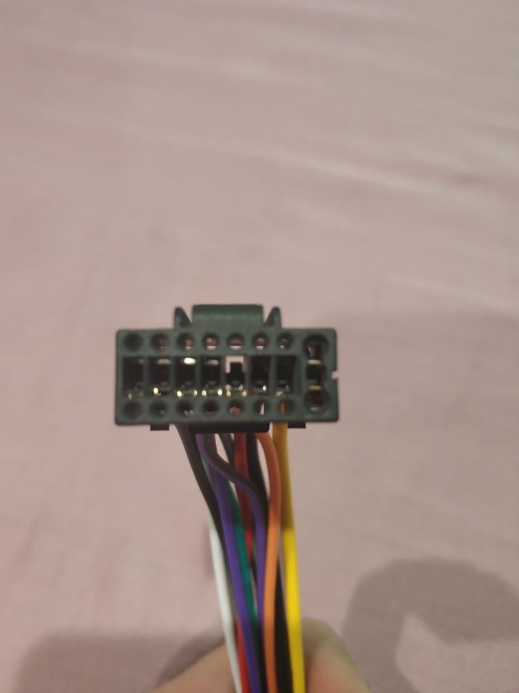 Разъем магнитолы JVC, Kenwood 16 pin фишка, колодка переходник ISO: 100 ...