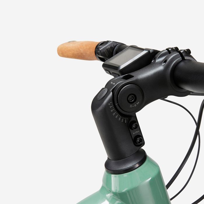 Bicicleta Elétrica de Trekking com Motor Central e Quadro Baixo