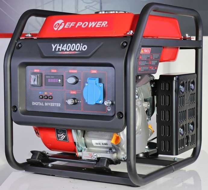 Генератор бензиновий інверторний POWER 2.8/3 кВт, однофаз 8л 4-тактний