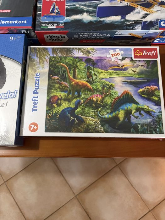 Jogos Crianca - Carro, Barco, Mota e Puzzle | Selados