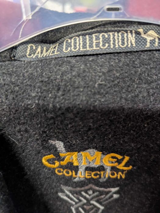 Camel collection płasz wełniany wool coat vintage  Old money casual