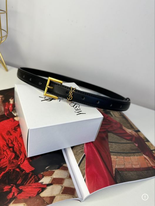 Pasek w pudełku w stylu YSL