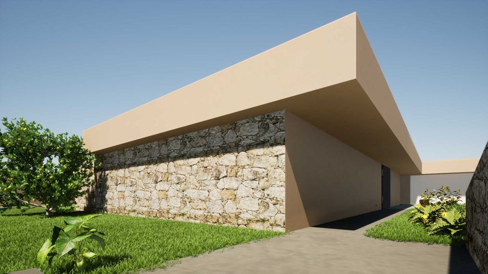 Terreno 3170m2 - Milheirós de Poiares - Projeto aprovado
