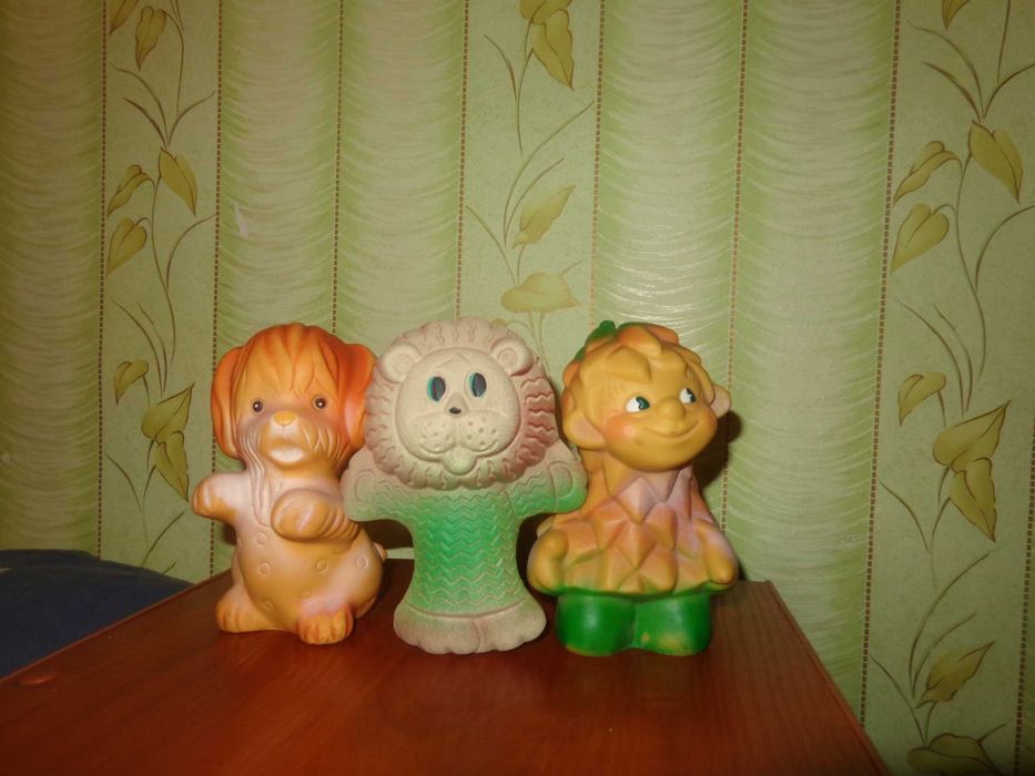 резиновые игрушки