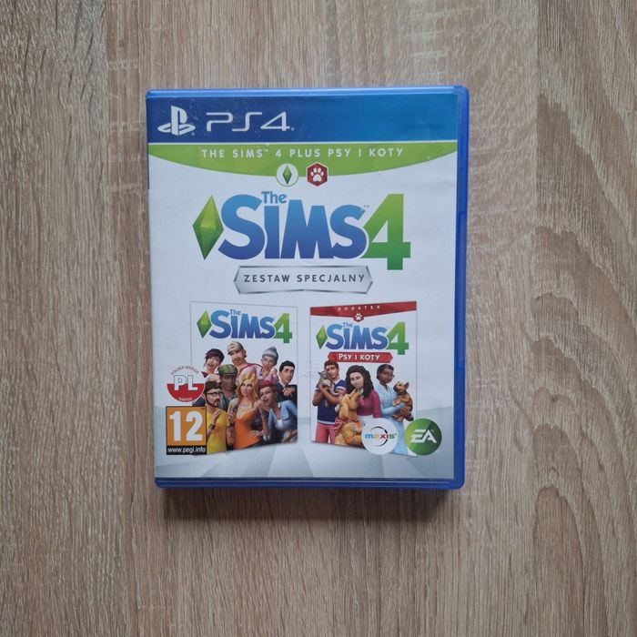 Gra ps4 Sims i Sims zwierzaki PL konsola Sony PlayStation games kid