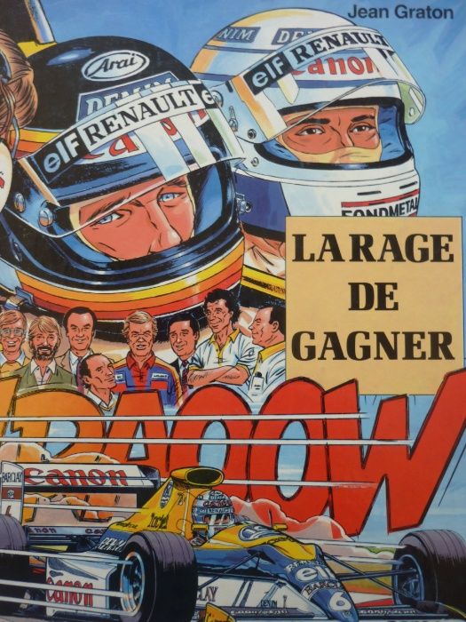 o livro história em quadrinhos Jean Graton - La rage de gagner
